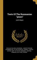 Texts of the Roumanian Peace 1277982694 Book Cover