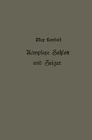 Komplexe Zahlen Und Zeiger in Der Wechselstromlehre 3642900143 Book Cover