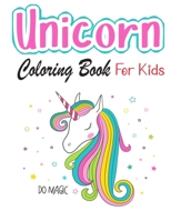 Unicorn Coloring Book for Kids Ages 4-8: A New and Unique Unicorn Coloring Book for Girls Ages 4-8. A Unicorn Gift for Your Little Girl, Daughter, Granddaughter and Niece null Book Cover
