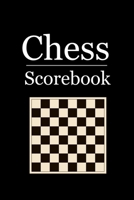 Chess Scorebook: 100 Chess Score Sheets | 90 moves per sheet | Chess Record Book | Chess Improvement Book | Gift for Chess Players 1652669949 Book Cover