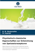 Physikalisch-chemische Eigenschaften zur Entwicklung von Speiseeisrezepturen 6206373495 Book Cover