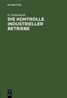 Die Kontrolle industrieller Betriebe 3112625838 Book Cover