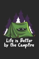 Camping Notizbuch: Camping Zelten Wandern Notizbuch f�r Liebhaber / Notizheft / Notizblock A5 (6x9in) Dotted Notebook / Punkteraster / 120 gepunktete Seiten 1671439457 Book Cover