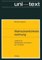 Wahrscheinlichkeitsrechnung 3528035471 Book Cover