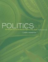Politics (Canadian Edition): An Introduction to the Modern Democratic State, Fourth Edition 1551116227 Book Cover