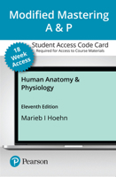 Mastering A&P with Pearson eText -- Standalone Access Card -- for Human Anatomy & Physiology Laboratory Manuals (13th Edition) 013433101X Book Cover