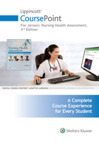 Lippincott CoursePoint for Jensen's Nursing Health Assessment: A Best Practice Approach 1469894777 Book Cover