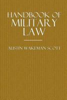 Handbook of Military Law 1240121032 Book Cover