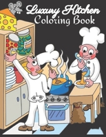 Luxury Kitchen Coloring Book null Book Cover