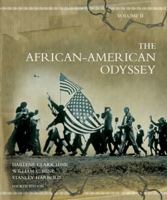 The African-American Odyssey, Volume 2 0205735932 Book Cover
