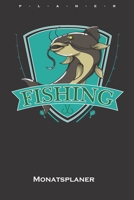 Wels Angler Monatsplaner: Monatsübersicht (Termine, Ziele, Notizen, Wochenplan) für Angler, Fischer und Freunde des Fischfangs (German Edition) 1660038952 Book Cover