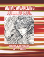 Anime Awakening Coloring Book B0CGL2L2BB Book Cover