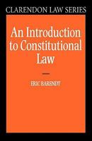 An Introduction to Constitutional Law (Clarendon Law) 0198762542 Book Cover