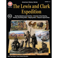 Mark Twain The Lewis and Clark Expedition US History Workbook, Grades 6-12 American History Books, Middle School & High School Social Studies ... Curriculum (American History Series) 1622238915 Book Cover