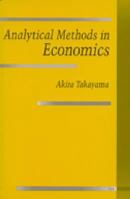 Analytical Methods in Economics 0472081357 Book Cover