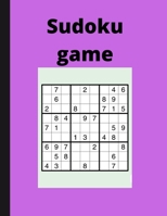 Sudoku game: 83 pages B09TBJ79CG Book Cover