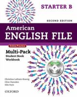 American English File 2E Starter Multi-Pack B: With Online Practice and iChecker 0194776212 Book Cover