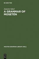 A Grammar of Moseten 3110183404 Book Cover