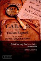 Attributing Authorship: An Introduction 0521789486 Book Cover