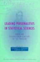 Leading Personalities in Statistical Sciences: From the Seventeenth Century to the Present (Wiley Series in Probability and Statistics) 0471163813 Book Cover