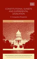 Constitutional Sunsets and Experimental Legislation: A Comparative Perspective 1783478942 Book Cover