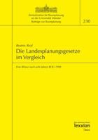 Die Landesplanungsgesetze Im Vergleich: Eine Bilanz Nach Acht Jahren Rog 1998 3936232970 Book Cover