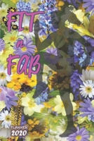 Fit n Fab ǀ Weekly Planner Organizer Diary Agenda: Week to View with Calendar, 6x9 in (15.2x22 cm) Perfect gift for friend, colleague, gym dance fitness exercise aerobics buddy, Christmas birthday far 1677214872 Book Cover