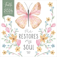 Faith 2026 12 X 24 Inch (Hanging) Monthly Square Wall Calendar Featuring the Artwork of Blue Chair Blessing Plastic-Free 1773728695 Book Cover