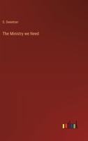 The Ministry we Need 3368179403 Book Cover