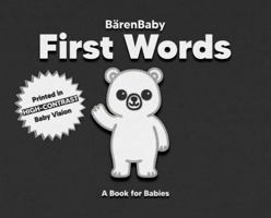 First Words: A High-Contrast Book for Babies B0G4V92M4N Book Cover