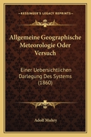 Allgemeine geographische Meteorologie 1160298335 Book Cover