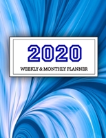 2020 Planner Weekly and Monthly: Jan 1, 2020 to Dec 31, 2020: Weekly & Monthly Planner + Calendar Views Inspirational Quotes and Navy Floral Cover ... December 2020 1706092458 Book Cover