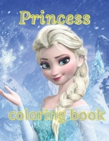 Princess Coloring Book: Princess Coloring Book (Dover Coloring Books) Paperback 100pages size 8,5 *11 inch B08R64MV1J Book Cover