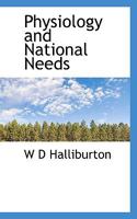 Physiology and National Needs 0530062771 Book Cover