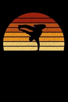 Breakdancer Notizbuch: A5 Liniert 108 Seiten - Vintage Sonne Breakdance Notizheft - Geschenk f�r Breakdancer 1704196779 Book Cover