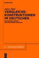 Vergleichskonstruktionen Im Deutschen 3110558726 Book Cover