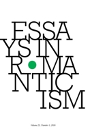 Essays in Romanticism, Volume 23.1 2016 1781383138 Book Cover