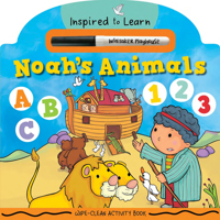 Noah's Animals: Wipe-Clean Activity Book 1641234296 Book Cover