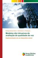 Modelos não intrusivos de avaliação de qualidade de voz 6139656125 Book Cover