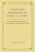 A History of Buddhism in India and Tibet 0861714725 Book Cover