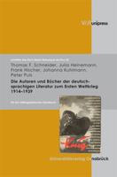 Die Autoren Und Bucher Der Deutschsprachigen Literatur Zum 1. Weltkrieg 1914-1939: Ein Bio-Bibliographisches Handbuch 3899715020 Book Cover