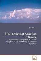IFRS - Effects of Adoption in Greece 3639171217 Book Cover