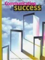 Communicating for Success (with CD-ROM) 0538728663 Book Cover