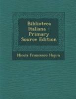 Biblioteca Italiana 1295262908 Book Cover