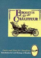 Etiquette for the Chauffeur (The Etiquette Collection) 189861718X Book Cover