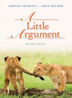 A Little Argument [with MyWritingLab Access Code] 0321852761 Book Cover