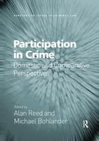 Participation in Crime: Domestic and Comparative Perspectives 0367601524 Book Cover