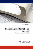 Publishing in international journals 384335281X Book Cover