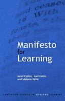 Manifesto for Learning: Fundamental Principles 0826450962 Book Cover