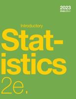 Introductory Statistics 2e (paperback, b&w) 1998295451 Book Cover